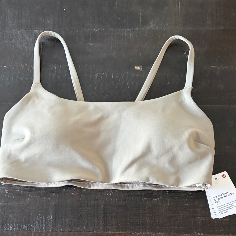 Lululemon Wunder Train Strappy Racer Bra C/D NWT